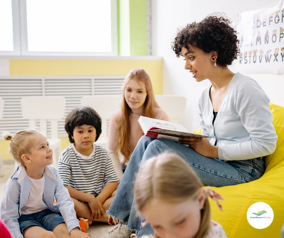 Moderne spanische Kinder