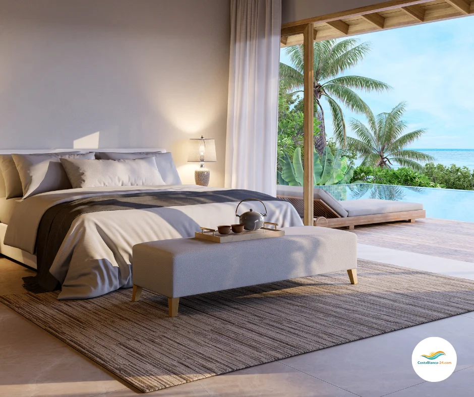 Hotelzimmer mit Meerblick in Denia