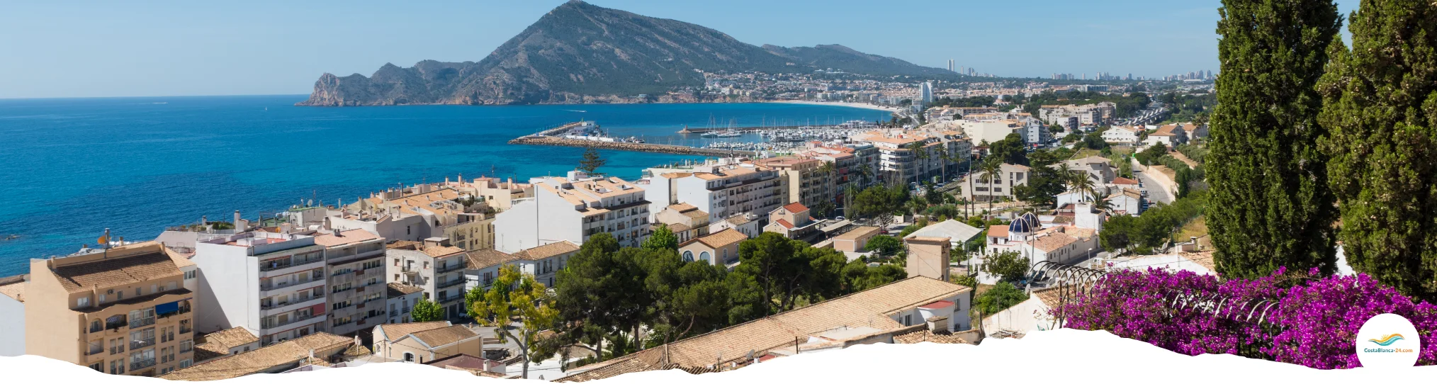 Blick auf die schönsten Orte der Costa Blanca