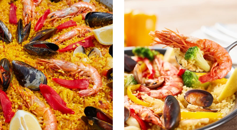 Spanische Paella de Marisco