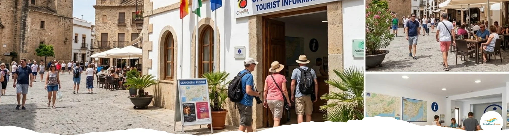 touristen info buro an der costa blanca